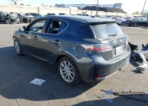 2011 Lexus Ct 200H Premium из США, поврежденный, VIN JTHKD5BH6B2021910